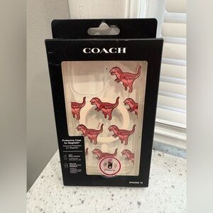 Coach Dinosaur iPhone 16 Case